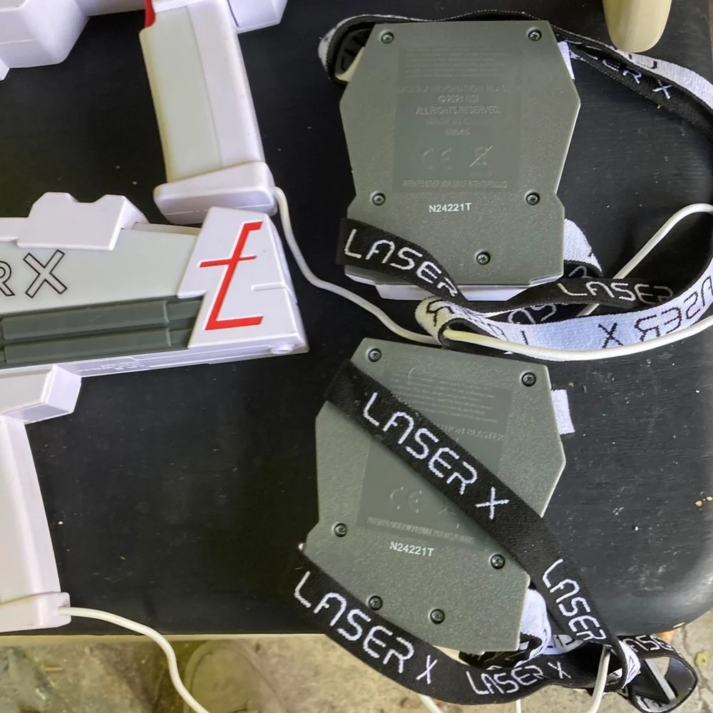 Gray Laser Tag Set